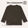 Gallery viewerに画像を読み込む, <The Campamento> Blue Stripes The Campamento Tshirt