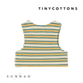 갤러리 뷰어로 이미지로드, <TINYCOTTONS>STRIPES MULTICOLOR SLEEVELESS TEE(2-8Y)-TINYCOTTONS-SUNNAO