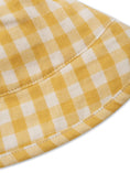 갤러리 뷰어로 이미지로드, <Organic zoo> Honeycomb Gingham Bucket Sun Hat - DROP1