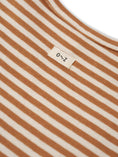 将图像加载到画廊查看器中, <Organic zoo> Copper Stripes Boxy T-Shirt - DROP1