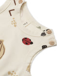 갤러리 뷰어로 이미지로드, <Organic zoo> Grow & Gather Sleeveless Bodysuit - DROP1