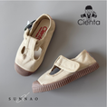 Load image into Gallery viewer, <Cienta>T strap shoes brown sole - Sand A77997
