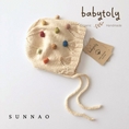 갤러리 뷰어로 이미지로드, <Babytoly>Sunnao×Babytoly - Rainbow Popcorn Bonnet-Babytoly-SUNNAO