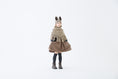 Gallery viewerに画像を読み込む, <eLfinFolk> Nep Yarn Rib knit cape - brown