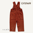 将图像加载到画廊查看器中, <GROWN> Organic Cord Overalls - Brick