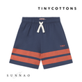 Gallery viewerに画像を読み込む, <TINYCOTTONS> STRIPES LOGO SHORT(2-8Y)-TINYCOTTONS-SUNNAO