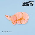 갤러리 뷰어로 이미지로드, <COUCOU SUZETTE> SHRIMP HAIR CLIP-COUCOU SUZETTE-SUNNAO