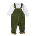 Gallery viewerに画像を読み込む, <Dotty dungaree> Khaki Chunky Cord Dungarees(2-8Y)-Dotty dungaree-SUNNAO
