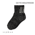 Load image into Gallery viewer, <Go To Hollywood> GO2 Glitter Socks - Black