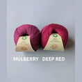 Load image into Gallery viewer, <Babytoly> Organic cotton yarns - MULBERRY(毛糸)-Babytoly-SUNNAO