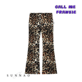 갤러리 뷰어로 이미지로드, <CALL ME FRANKIE> CMF LEOPARD FLARED PANTS