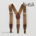 Load image into Gallery viewer, <eLfinFolk> eLfin Suspenders - caramal