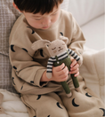 갤러리 뷰어로 이미지로드, <Main Sauvage>Bunny knit toy - Olive overalls
