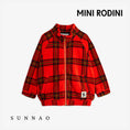 갤러리 뷰어로 이미지로드, <Mini Rodini> Checkered fleece jacket
