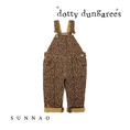 Gallery viewerに画像を読み込む, <Dotty dungaree> Leopard Print Dungarees(4-6Y)-Dotty dungaree-SUNNAO