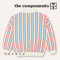 Gallery viewerに画像を読み込む, <The Campamento> Bicolor Stripes Sweatshirt