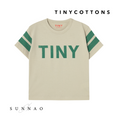 갤러리 뷰어로 이미지로드, <TINYCOTTONS> STRIPES LOGO TEE(2-8Y)-TINYCOTTONS-SUNNAO