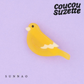 갤러리 뷰어로 이미지로드, <COUCOU SUZETTE> CANARY HAIR CLIP-COUCOU SUZETTE-SUNNAO