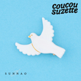 갤러리 뷰어로 이미지로드, <COUCOU SUZETTE>DOVE HAIR CLIP-COUCOU SUZETTE-SUNNAO