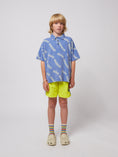 Load image into Gallery viewer, <BOBO CHOSES>Wavy Bobo Choses all over waffle polo shirt(2-7Y)-BOBO CHOSES-SUNNAO