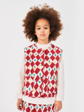 Load image into Gallery viewer, <BOBO CHOSES>Harlequin all over quilted vest(2-7Y)-BOBO CHOSES-SUNNAO