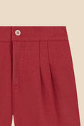 갤러리 뷰어로 이미지로드, <Birinit Petit> Cherry denim pleated trousers(3-6Y)★-Birinit Petit-SUNNAO