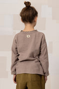 Load image into Gallery viewer, <STUDIO BOHEME PARIS> OLYMPE BLOUSE - LIGHT MAUVE