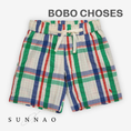 갤러리 뷰어로 이미지로드, <BOBO CHOSES>Madras Checks woven bermuda shorts