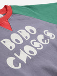 Load image into Gallery viewer, Bobo Choses color block raglan sweatshirt (2-9Y)