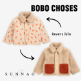 将图像加载到画廊查看器中, <BOBO CHOSES> Softpaw Monster all over sheepskin reversible jacket - DROP2