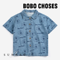 갤러리 뷰어로 이미지로드, <BOBO CHOSES> Pickle The Dog all over denim shirt
