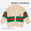 갤러리 뷰어로 이미지로드, <BOBO CHOSES>Stripes cardigan