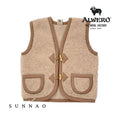 갤러리 뷰어로 이미지로드, <ALWERO>Body warmer Alpen junior - BEIGE-ALWERO-SUNNAO