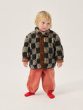 갤러리 뷰어로 이미지로드, <BOBO CHOSES> Almost Moiré all over sheepskin jacket - DROP2