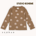 갤러리 뷰어로 이미지로드, <STUDIO BOHEME PARIS> ESSENTIAL T-SHIRT - MOCHA / DOGS