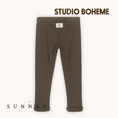 갤러리 뷰어로 이미지로드, <STUDIO BOHEME PARIS> ROM POM LEGGING - DARK TAUPE