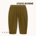 갤러리 뷰어로 이미지로드, <STUDIO BOHEME PARIS> CARROT PANTS - GREEN NUTRIA