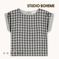 Load image into Gallery viewer, 【予約】<STUDIO BOHEME PARIS> BLOUSE PRASLIN - GINGHAM - DROP2