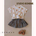 갤러리 뷰어로 이미지로드, <STUDIO BOHEME PARIS> T-SHIRT FLOW - ECRU BRIOCHE - DROP1