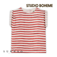 갤러리 뷰어로 이미지로드, <STUDIO BOHEME PARIS> BLOUSE PRASLIN - RED STRIPES