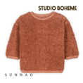Gallery viewerに画像を読み込む, <STUDIO BOHEME PARIS> OURS SWEAT-SHIRT - OLD PINK