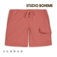 갤러리 뷰어로 이미지로드, <STUDIO BOHEME PARIS> BERMUDA CARGO - TERRA PINK