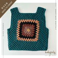 将图像加载到画廊查看器中, 【予約/オーダー会】<Babytoly> MALINDA CROCHET TOP