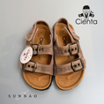 Gallery viewerに画像を読み込む, <Cienta>Double strap sandal - BEIGE 1060777