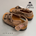 Gallery viewerに画像を読み込む, <Cienta>Double strap sandal - BEIGE 1060777