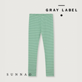 Gallery viewerに画像を読み込む, <GRAY LABEL> Leggings - BRIGHT GREEN/CREAM(1-6Y)-GRAY LABEL-SUNNAO
