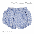 갤러리 뷰어로 이미지로드, 【予約/5月末お届け】<Maison marelle> Bloomer CONFORT- gingham blue-Maison marelle-SUNNAO