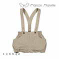 갤러리 뷰어로 이미지로드, 【予約/5月末お届け】<Maison marelle> Bloomer straps TERNES - check green& caramel-Maison marelle-SUNNAO