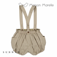 갤러리 뷰어로 이미지로드, 【予約/5月末お届け】<Maison marelle> Bloomer straps TERNES - check green& caramel-Maison marelle-SUNNAO
