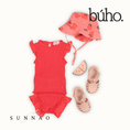 Load image into Gallery viewer, <Buho> STRAWBERRY BOB HAT - SOFT CORAL